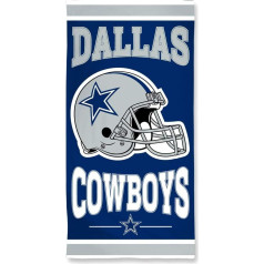 NFL Dallas Cowboys paplūdimio rankšluostis 150 x 75 cm