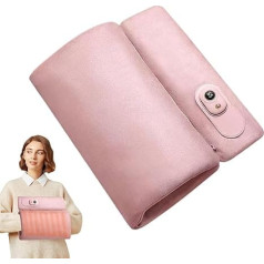 USB elektrinis karšto vandens krepšys | Tragbare beheizte Hand Warmer mit Overheating Protection | Soft Cover Waterless Heating Bag for Women & Men