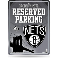 NBA metalinis automobilių stovėjimo aikštelės ženklas