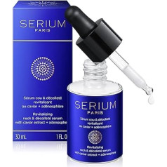 SERIUMAS - Atgaivinantis kaklo ir dekoltė srities serumas su ikrais ir adenosfera - 30 ml