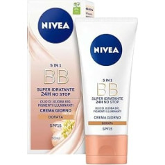 NIVEA veido dieninis kremas, vidutinio ar tamsaus atspalvio drėkinamasis kremas, 50 ml, 3 vnt.