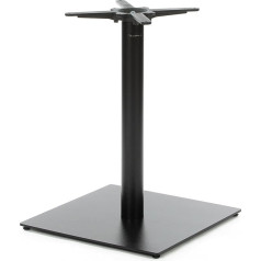 Dublino Stalo rėmas PJ6094 | Metalinis juodas | Aukštis 73 cm | Valgomojo stalui | Premium Gastro kokybė
