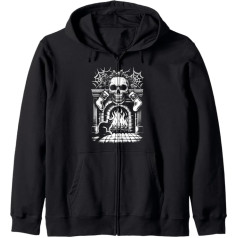 Gotischer Kamin Kapuzenjacke