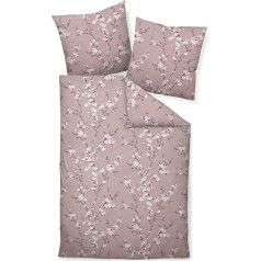 Janine Patalynė Mako Soft Seersucker Mauve Dydis 135 x 200 cm (80 x 80 cm)