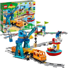 LEGO Duplo 10875 - Push & Go Güterzug (105 dalių) - 2018 m.