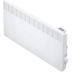 AEG WKL 3005 Sieninis konvektorius, elektrinis šildytuvas, taupantis energiją, 2500 W, maždaug 36 m², LCD ekranas, savaitinis laikmatis, baltas