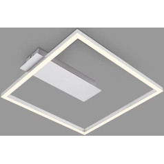 BRILONER - LED lubų šviestuvo rėmas, šiltos baltos spalvos LED lubų šviestuvas, 12 W lempa, svetainės šviestuvas, miegamojo šviestuvas, 320 x 300 x 50 mm (D x Š x V)