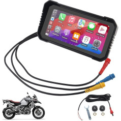 BONRYAN W603B Motociklo Carplay ekranas BMW R1200GS R1250GS S1000XR motociklui Nešiojamasis CarPlay ir Android automobilis 6,25 colių nešiojamasis Carplay/Android automobilio GPS navigacija motociklui