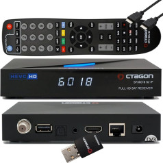 OCTAGON SFX6018 S2+IP H.265 HEVC 1x DVB-S2 HD E2 