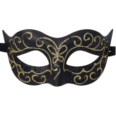Oidea Retro Venecijos maskarado kaukė vyrams Derliaus karnavalas Venecijos kaukė Helovino kostiumas Kokteilių vakarėlis karnavalo kaukė