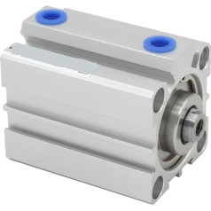 Pneumatinis oro cilindras, 50 mm serijos pneumatinis kompaktiškas oro cilindras Atsidarymas iki 5 10 15 20 25 30 35 mm Taktas Aukštos kokybės dvigubo veikimo cilindras automatinei įrangai (Spalva : SDA50X30, dydis