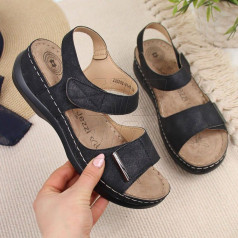 Sandalai ant kulnų eVento W EVE223D black / 39