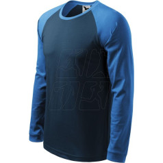 Marškinėliai Street LS M MLI-13002 tamsiai mėlyna / 3XL