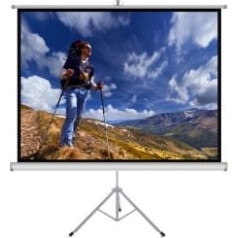 Rankinis ekranas ant stovo ts-100 4:3 100 colių 203x152cm