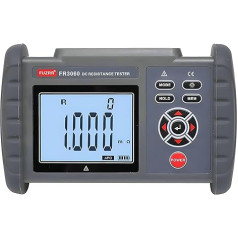 FUZRR FR3060A FR3060 FR3060 didelio tikslumo mikro ommetras Mikro ommetras DC mažas didelis varžos testeris Nešiojamasis keturių laidų matavimas 300,0 KΩ (FR3060)