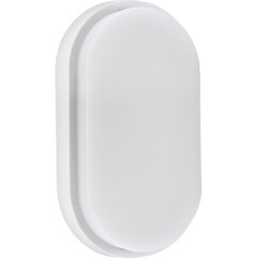 LED sieninis ir lubinis šviestuvas, baltas, 1100lm, 15W, IP54 , neutrali spalva (4000K), MCE341 W