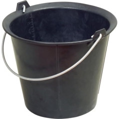 KS Tools 140.0038 Kietas guminis kibiras, 12 l, labai lankstus