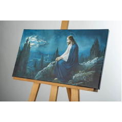 PLAYMATS Viešpaties Jėzaus maldos Getsemanėje reprodukcija 55 x 30 cm