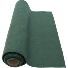 Žalias veltinis ritinys 45 cm x 2,5 m 1,4 mm minkštas storas vilnos ir sintetinis veltinis, tiekiamas ant ritinio, idealiai tinka amatams, siuvimui, lopiniams ir menams bei amatams
