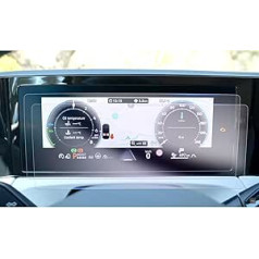 GAFAT [2 pakuotės] Suderinama su VW Tiguan 3 2024 2025 10,25 colių skaitmeninio skydelio apsaugine plėvele, nano ekrano apsauga V-W 10,25 colių skaitmeniniam skydeliui, atspari smūgiams, 6H apsauga nuo įbrėžimų