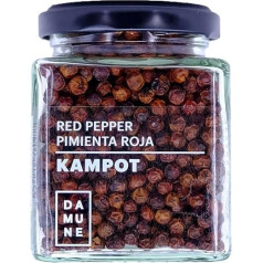 Raudonieji pipirai Kampotas, sveiki, aukščiausios kokybės 120 g