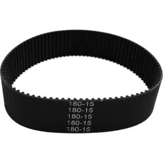 WKAIYUAN Užkardas C=100-300mm Zubehör 2GT Gummiring Synchron 2M Teilung Bandbreite 15mm Antriebsriemen(300MM)