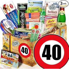Ossi paketas L / Gimtadienis 40 / Dovanų dėžutė moterims / Speciali dovanų dėžutė