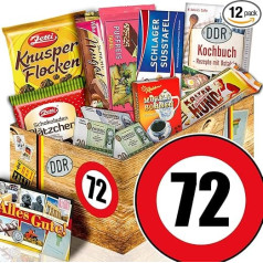 Dovana 72-ajam gimtadieniui / Šokolado kulto rinkinys VDR / Dovanos 72-ojo gimtadienio žmogui