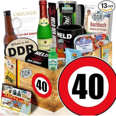 Vyrų dovanų rinkinys DDR / Gimtadienis 40 / Dovanų idėja Draugas