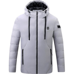 SRZYMJ Paltas Vyriška lengva elegantiška striukė Pereinamoji striukė Sportiška lauko striukė Softshell striukė be gobtuvo Dygsniuotas liemenė Juoda funkcinė striukė Parka Žieminė striukė Ilga šilta sportinė striukė