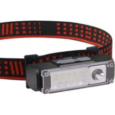 WINDFIRE įkraunamas USB LED žibintas, itin ryškus 20000 liumenų žibintas su 4 šviesos režimais, 90° kampu pasukamas vandeniui atsparus patvarus žibintas bėgimui, žygiams, remontui