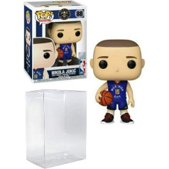 Nikola Jokičius Denverio alternatyvūs marškinėliai Nr. 88 Pop Sports NBA figūrėlė (komplekte su 