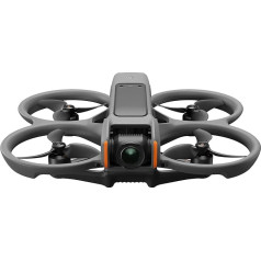 DJI Avata 2 (tik dronas), FPV dronas su 4K kamera, įtraukiantis skrydis su sraigto apsauga, lengvi apsivertimai ir apsisukimai, itin platus 155° apžvalgos laukas, suderinamas su 