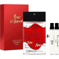 STARCK PARIS rinkinys, 90 ml Peau d'Amour Eau de Parfum for You, 9 ml Peau de Lumière Maqigue Perfumes for You, 9 ml Peau d'Amour Perfume, Kvepalai, Kvepalai moterims, Kvepalai Kvepalai