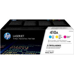 HP 410A Cyan, Magenta, Yellow | Works Color Laserjet Pro M452 Series, Color Laserjet Pro MFP Series M377, M477 | CF251AM, 12.2 x 36.3 x 30.5 cm, 3 vnt.