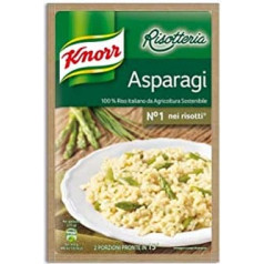 Knorr Risotto Asparagi ryžiai su šparagais 175g 100% itališkas paruoštas maistas