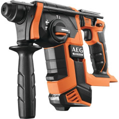 AEG 4935464751 SDS Plus BBH18BL-O 18 V be akumuliatoriaus ir įkroviklio, oranžinis