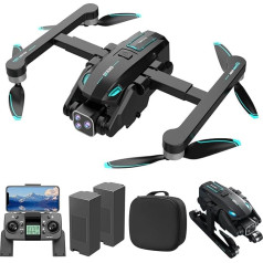 OBEST GPS dronas su 4K kamera, Autom Return Follow Me Optical Brushless Motor Drones 36 min. ilgas skrydžio laikas, 360° kliūčių vengimas, 5G WiFi FPV perdavimo dronas pradedantiesiems suaugusiems