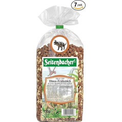 Seitenbacher Muesli Dinos Pusryčiai I Be kviečių I Avižos I Lazdynų riešutai I Daug šokolado I (1 x 750 g) (7 vnt.)