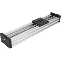 Linijinis kreipiamasis stumdomas stalas 8 mm švininis rutulinis sraigtas judėjimo bėgis aliuminio lydinio CNC linijinis kreipiamasis etapo pavara 3D spausdintuvui graviravimo mašinai