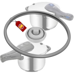 DROCODO Pakaitinė guminė tarpinė, skirta WMF WMF Plus Saucepan 22cm + WMF Express puodo vožtuvo guminė tarpinė, suderinama su WMF pakaitalu