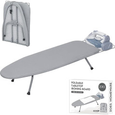 ZOES HOMEWARE Kompaktiška metalinė lyginimo lenta