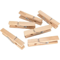 STOBOK 30vnt Mini Wäscheklammern Holz Foto Klemme Holz Tuch Clips Photostick Foto klipai Nachricht Klammern Papier Klammern Kleine Foto Holz Wäscheklammer Foto Ordner Natürliche Holz Holz Holz Clip