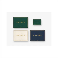 BTS JUNGKOOK GOLDEN 1-ojo solinio albumo turinys+fotografijų albumas+fotokortelė+Stracking Jung Kook (Pilnas rinkinys (SHINE+SOLID+SUBSTANCE+Weverse Albums Version))