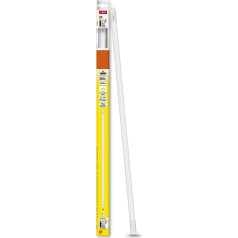 OSRAM 8W G13 LED lemputės, skirtos elektroniniams ir elektromagnetiniams balastiniams įtaisams Dvigubos 3000K bešvininio stiklo šiltai baltos spalvos, 8 vnt.