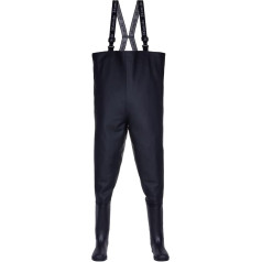 3Kamido® Classic Waders, Juodai žalios serijos 680, Žvejybinės kelnės, Standartinės žvejybinės kelnės, Tvenkinių kelnės, Potvynių kelnės