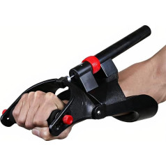 MuscleForge® dilbio treniruoklis, rankos stiprumo ir dilbio raumenų treniruoklis, rankų treniruoklis kultūrizmui, fitnesui ir laipiojimui, idealiai tinka rankų raumenims treniruoti, 5 valdymo lygiai