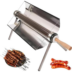 Saulės kepsninė, nešiojama BBQ kepsninė, daugiafunkcinė saulės krosnelė su krepšiu, nerūdijančio plieno krosnelė be dūmų, 1 l talpos, skirta lauko stovyklavimui, žygiams, kelionėms