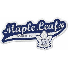 Rico Industries NHL Toronto Maple Leaves Bunting Nusidėvėjo namų gyvenamasis kambarys apdaila Minkštas veltinis EZ kabo