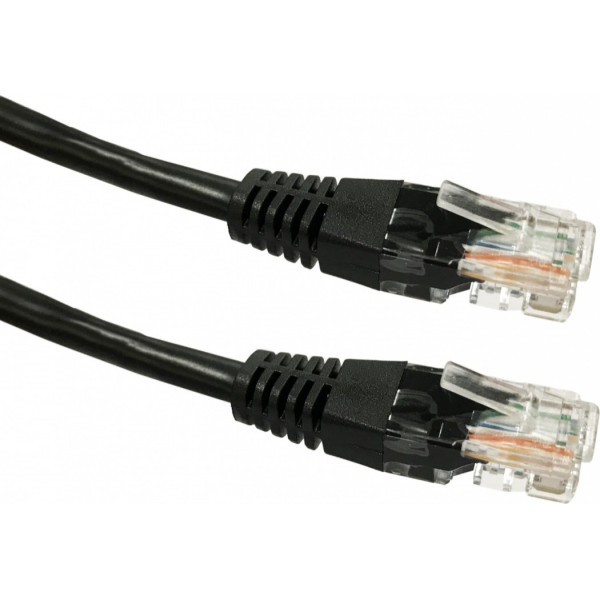 Varinis sujungimo laidas cat 5e rj45 utp 2m juodas